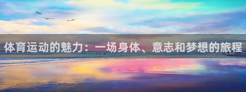 3377体育官网下载招商：体育运动的魅力：一场身体、